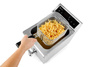 Indukciós olajsütő Kitchen Line 1 medencés 8 l, 3,5 kW, 230 V | HENDI 215012