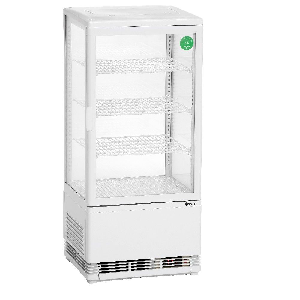Hűtött vitrines szekrény Mini 78L fehér | BARTSCHER 700578G