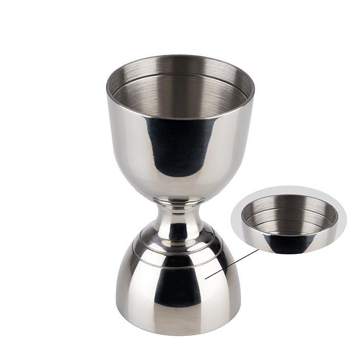 Bár mérőpohár kétoldalas 30–60 ml, 9 cm | APS 93356