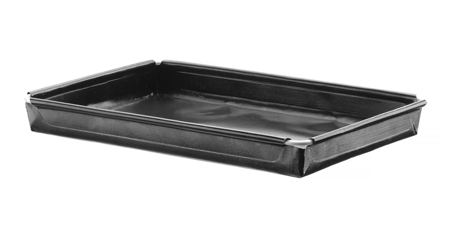 Tapadásmentes mikrohullámú sütő tálca - 29x19x(M)3 cm | HENDI 808337