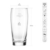 Söröspoharak XNO BEER TUMBLER 380 ICE, 380 ML, 6 darabos készlet | KROSNO GLASS F684756033043830