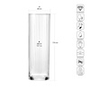 Poharak XNO HIGHBALL 360 ICE OPTIC, 330 ml, 6 darabos készlet | KROSNO GLASS F68D430034001020