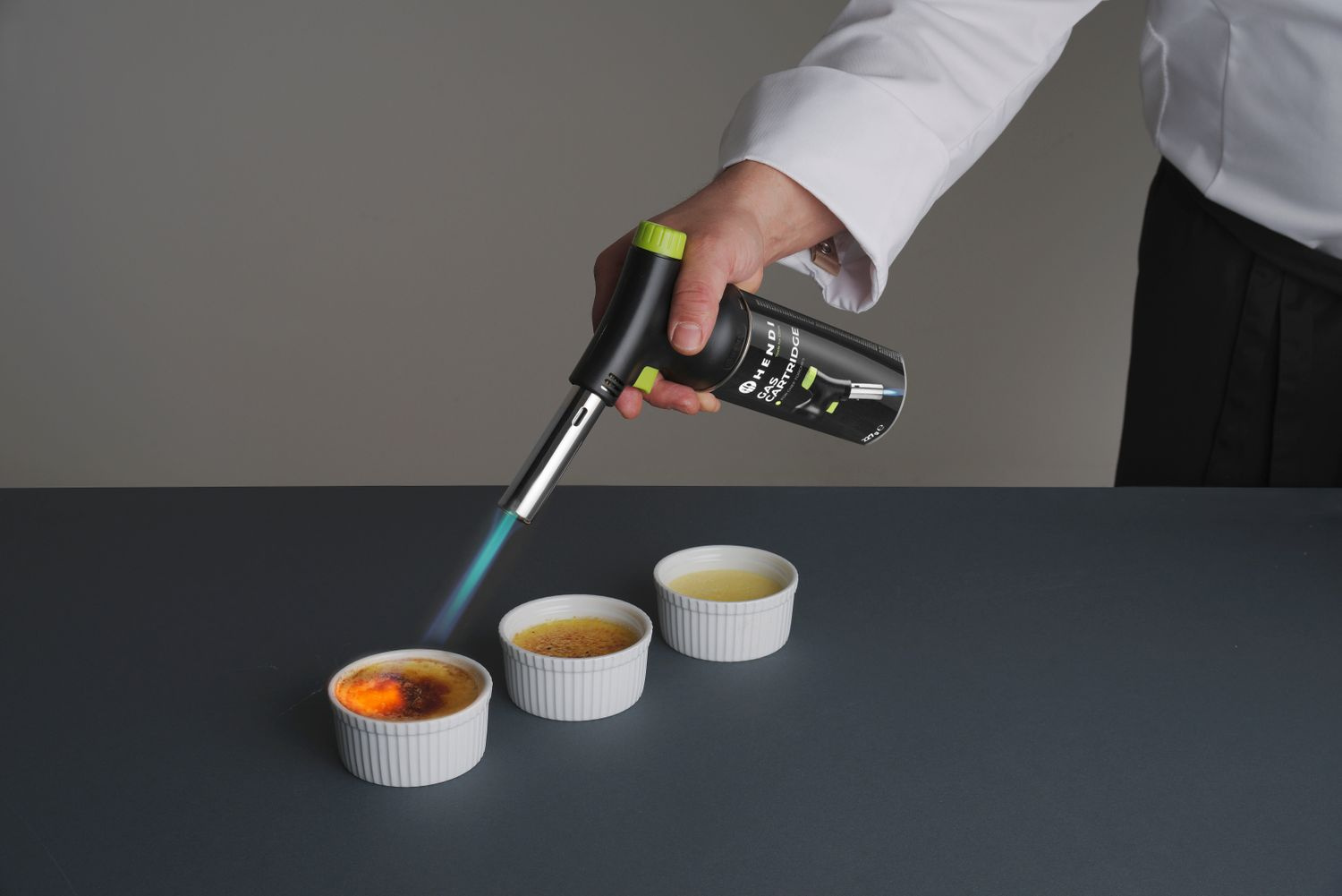 Égő gázbetéttel creme brulee-hez | HENDI 198254