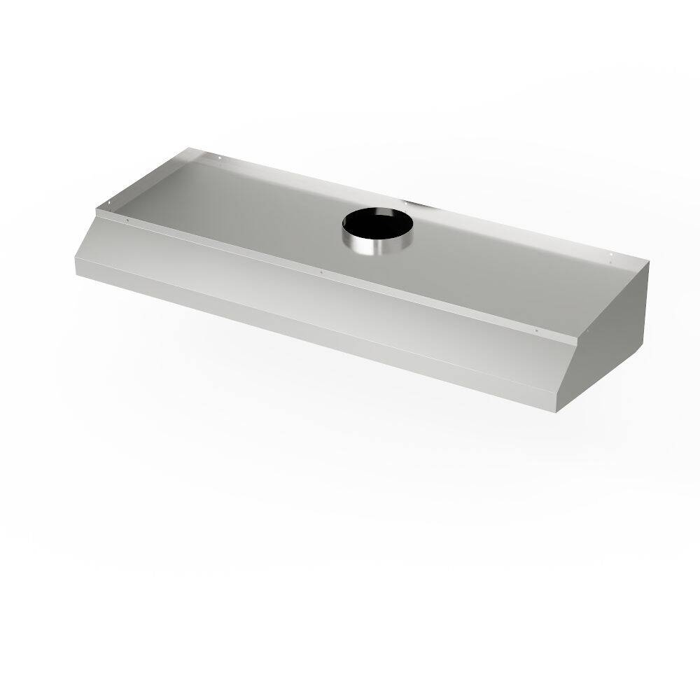 Páraelszívó rozsdamentes acélból, falra szerelhető 180x60 cm | FORGAST