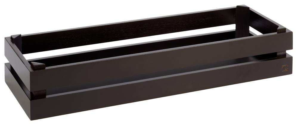 Büfé GN SUPERBOX doboz, fekete színű, 55.5x18.5x10.5 cm | APS 11629