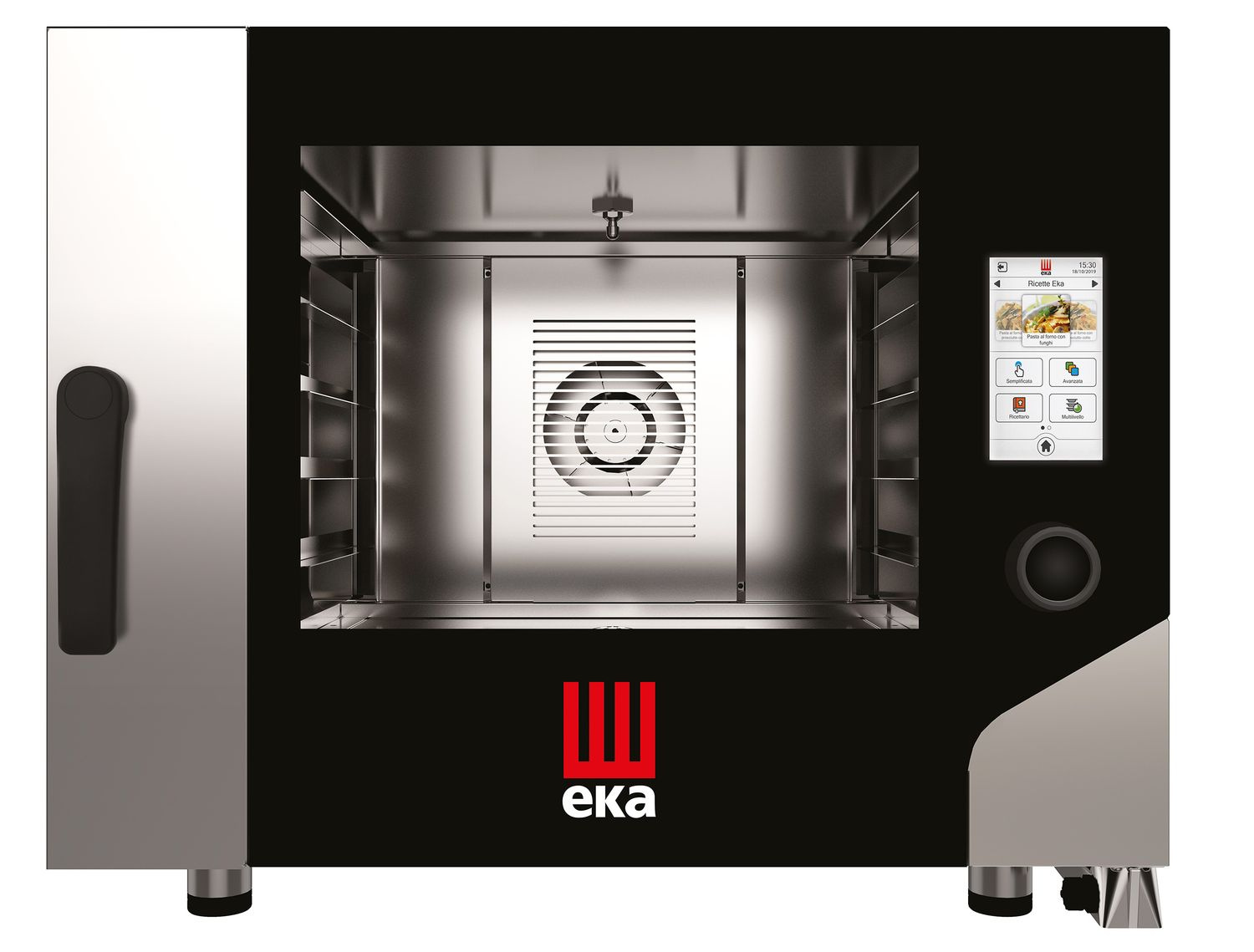 Elektromos légkeveréses párolós sütő Millenial Touch Screen Bakery 4x600x400 | TECNOEKA MKF464TS