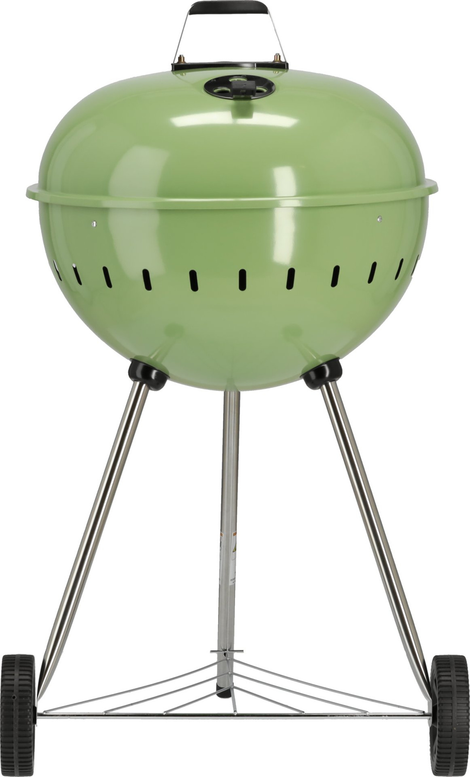 Széngrill, kerek, átmérő 54 cm, zöld | YATO YG-20303