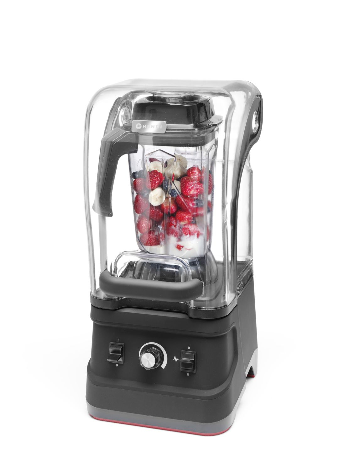 Mixer bárhoz hangszigetelt burkolattal, 2.5 l, 1.68 kW, 8350-24800 ford./perc | HENDI 230688