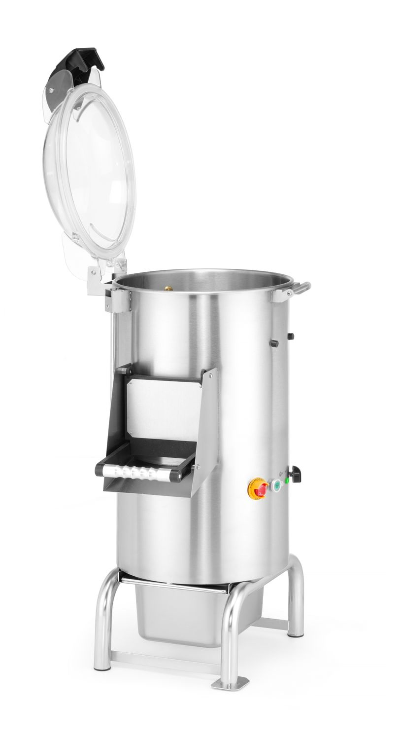 Hámozógép burgonyához 18 kg, 200-250 kg/h, 1.1 kW, 230 V | HENDI 229224