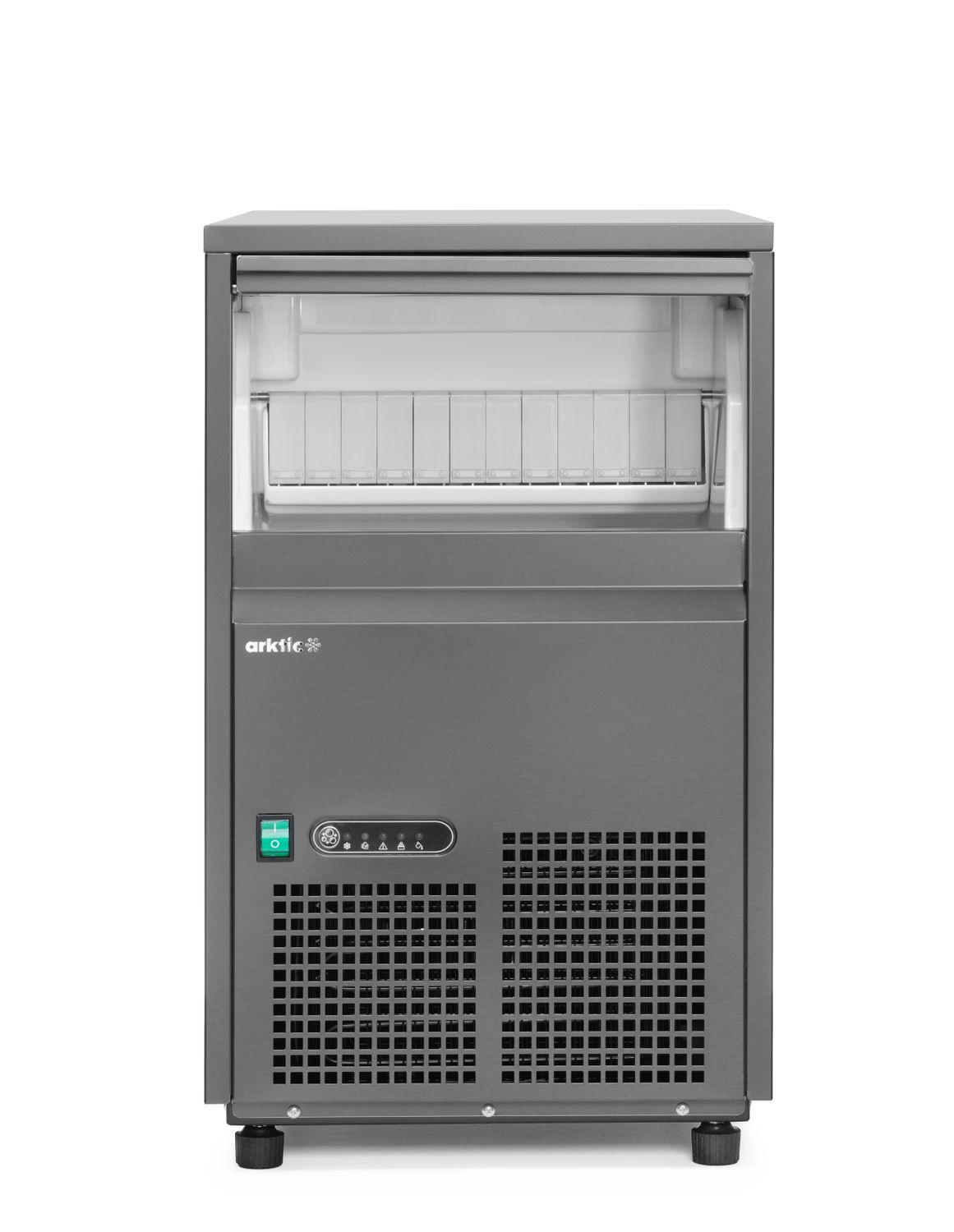 Jégkockakészítő 22 kg/24h, 6 kg, levegő, 0,385 kW, 52x38x63,7 cm | ARCTIC 271391