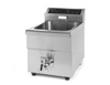 Indukciós olajsütő Kitchen Line 1 medencés 8 l, 3,5 kW, 230 V | HENDI 215012