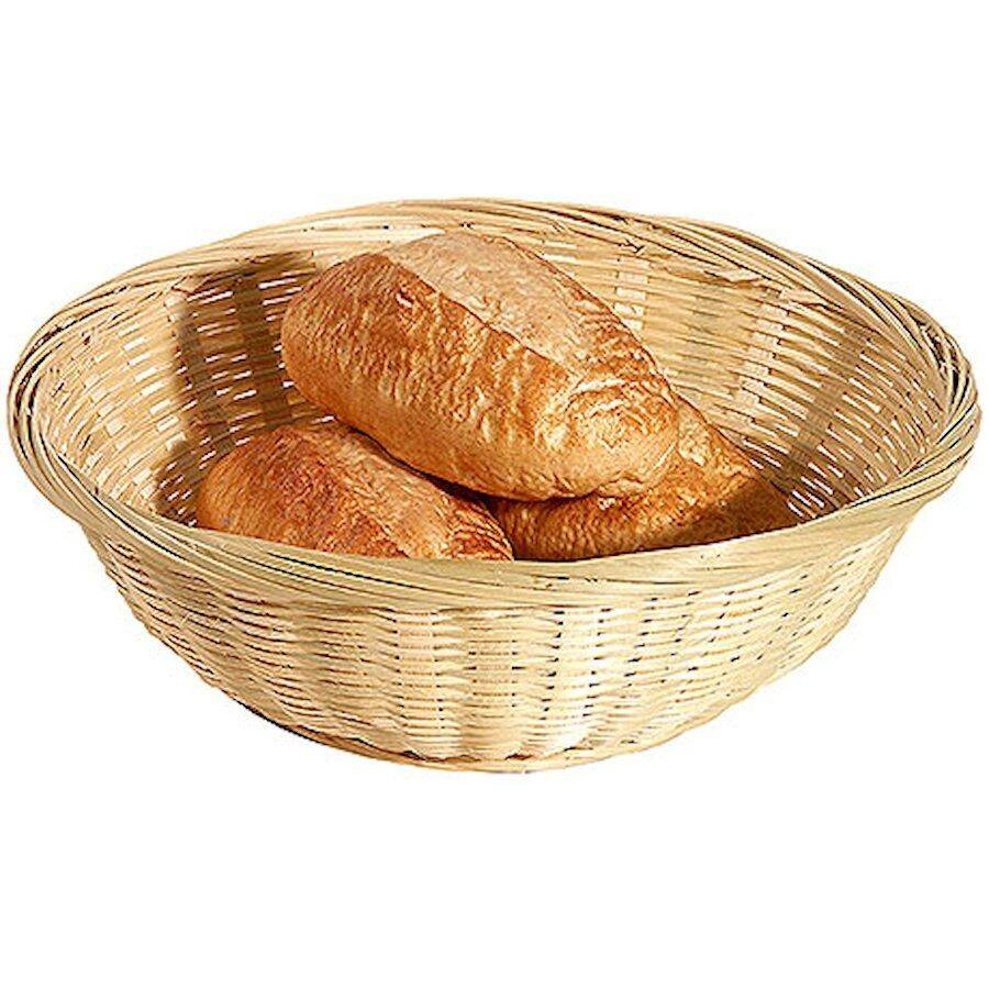 Kosár kenyérhez, kerek, polipropilénből, 22 cm | CONTACTO 4884/220