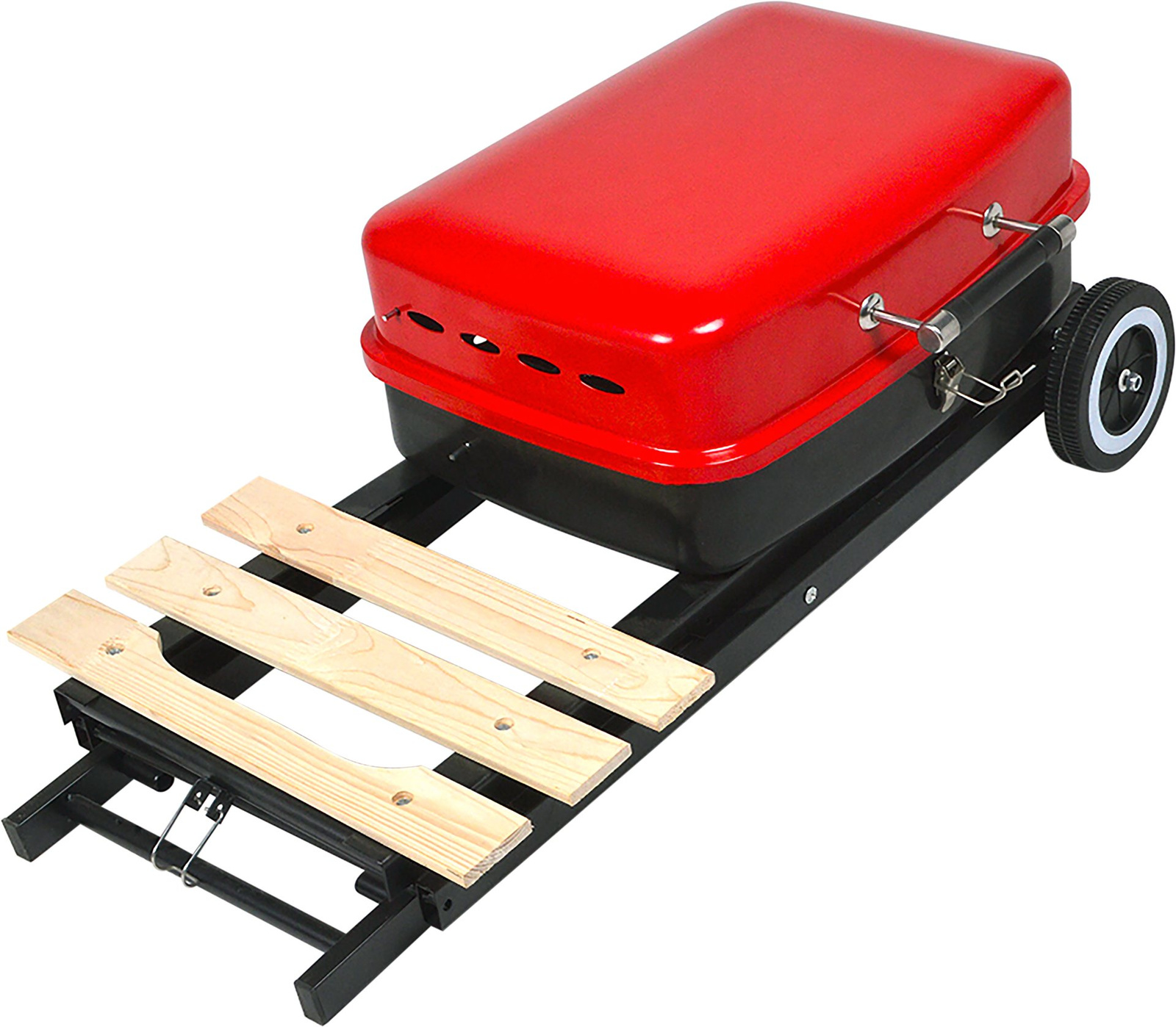 Összecsukható faszenes grill, rács 45x33.5 cm | LUND 99926