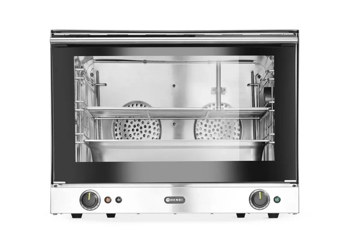 Légkeveréses sütő párásítással H100S, GN 1/1, 3.5 kW, 230 V | HENDI 229873
