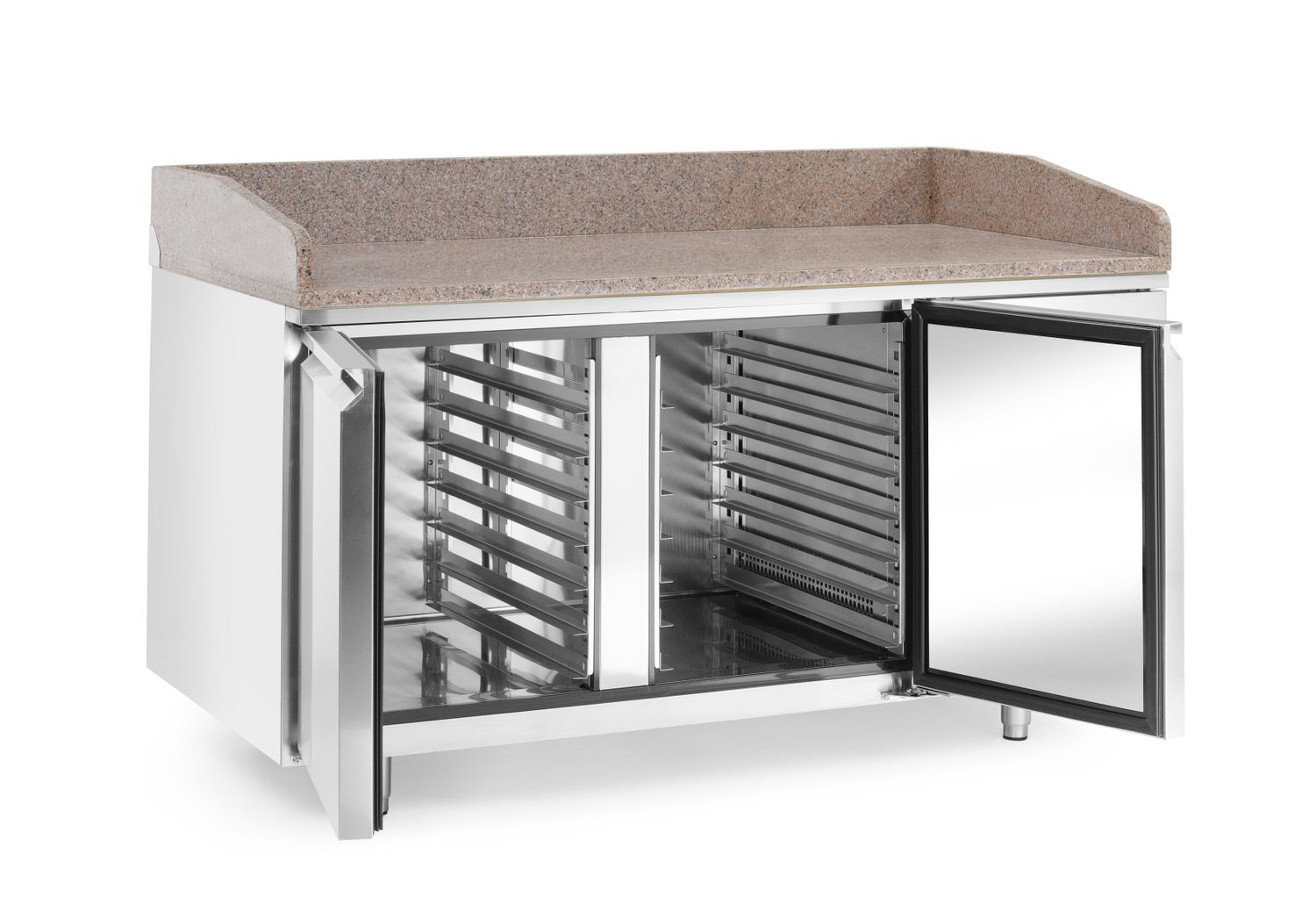 Pizzahűtő asztal 2 ajtós, 250 l, 151x80x87.5 cm | ARKTIC 220245