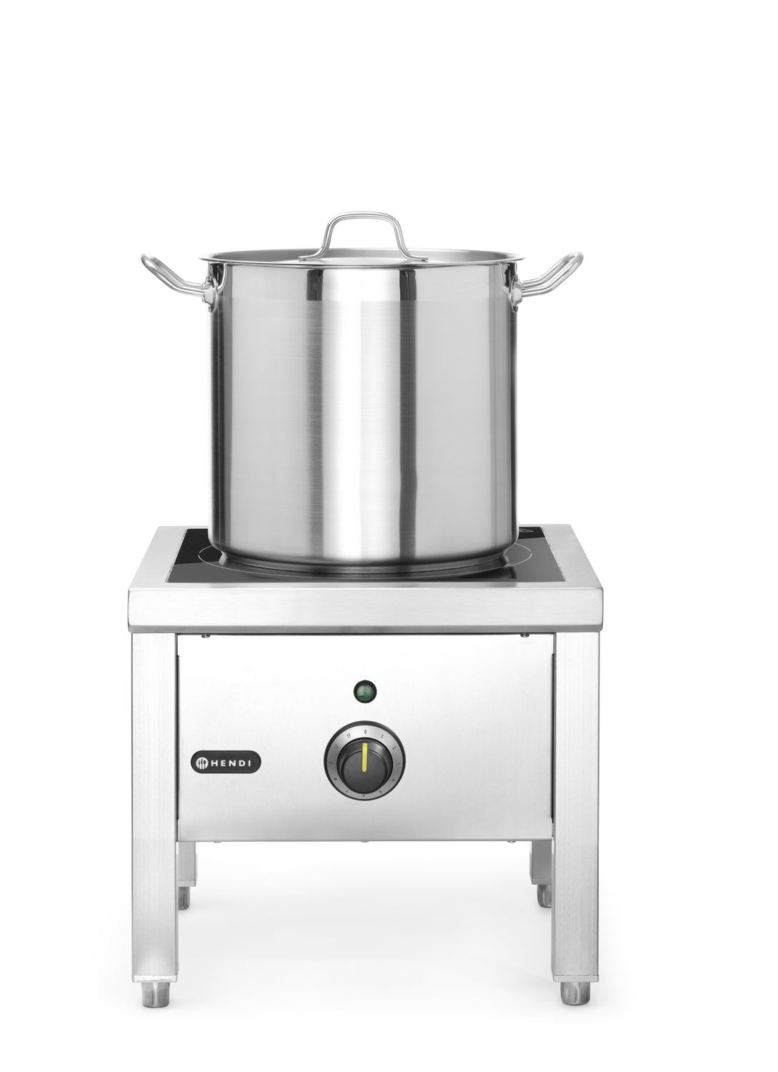Gastronómiai indukciós zsámoly, 1 égős, 5 kW, 400 V | HENDI 237670