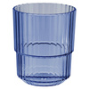 Tritán pohár LINEA, kék színű 300 ml, 8.5x10 cm, 48 darabos készlet | APS 10587
