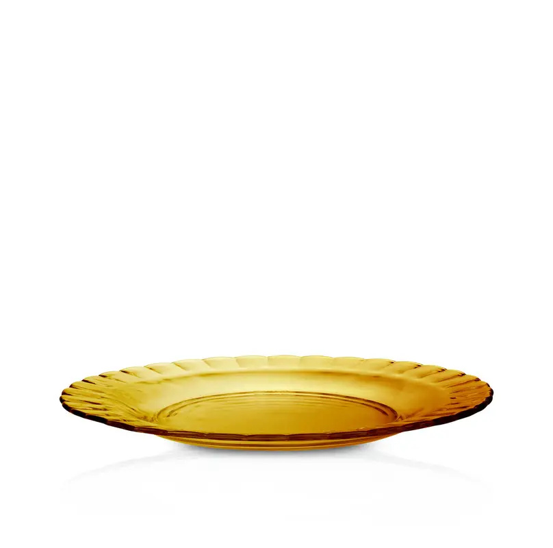 Lapos tányér PICARDIE AMBER, átm. 23 cm | DURALEX 3023DF06A1111