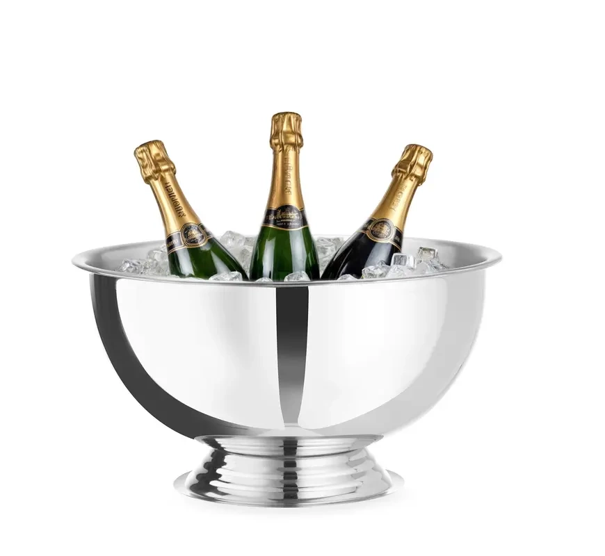 Pezsgőstál, rozsdamentes acél, 13L, s, ⌀39.3x(H)21.4 cm | BAR UP 471548