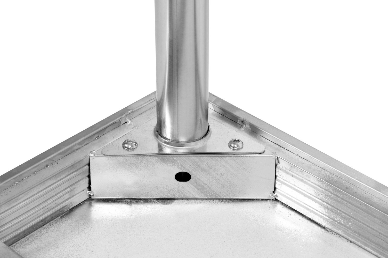 Rozsdamentes munkapad polccal 140x60x85 cm | YATO YG-09023