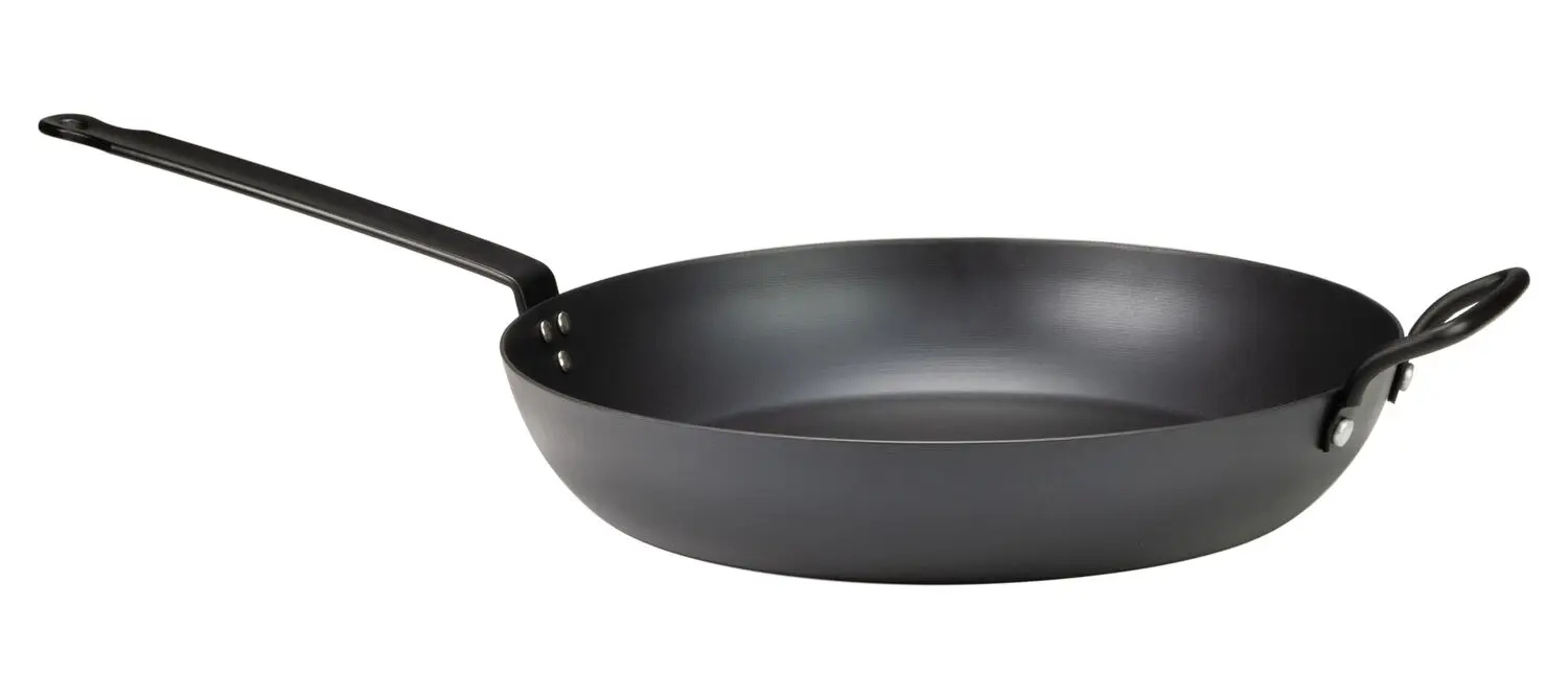 Szénacél serpenyő, ø 32 cm | HENDI 628058