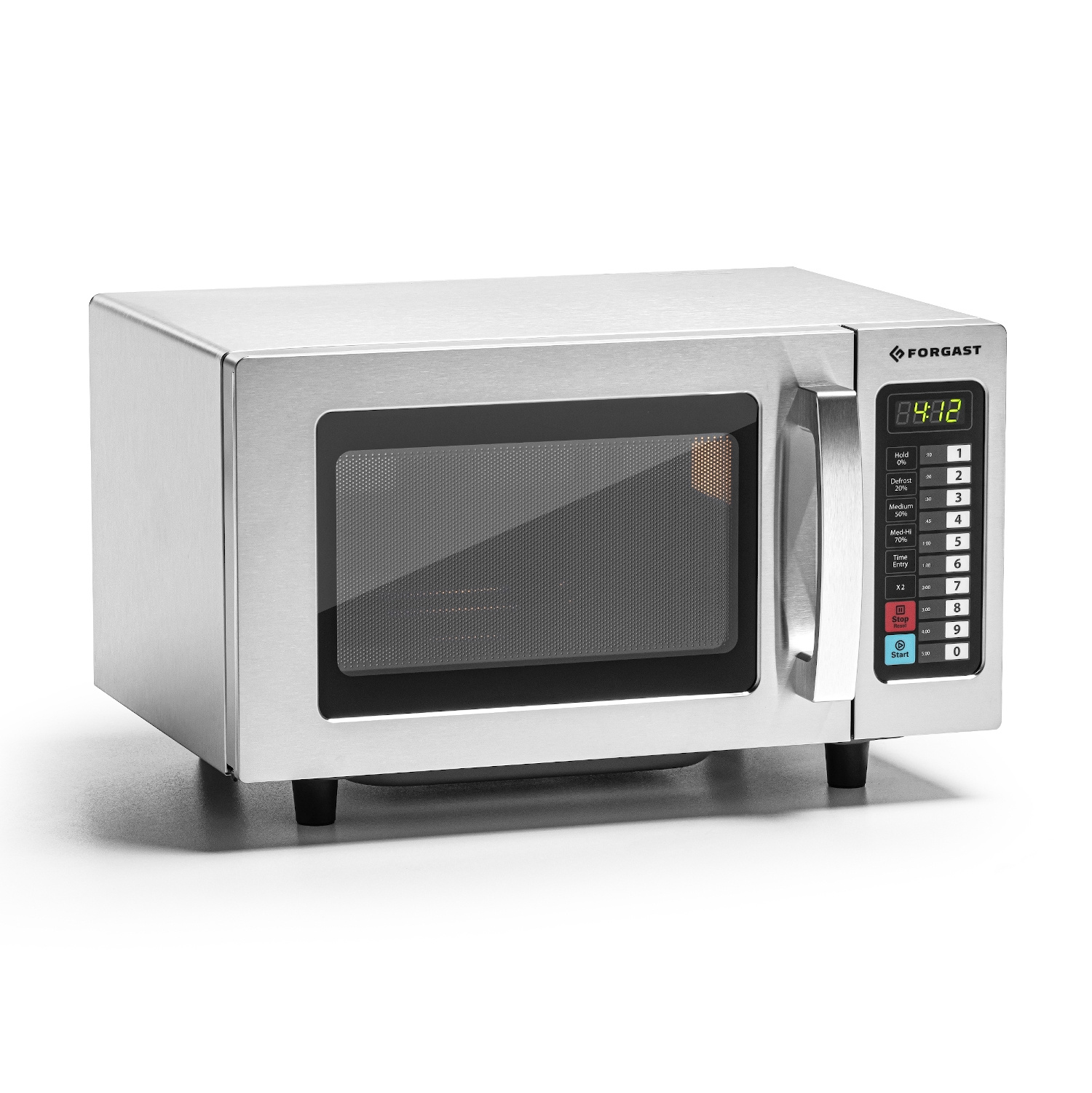 Mikrohullámú sütő 25 l, elektronikus, 1,55 kW, 230 V | FORGAST FG09904