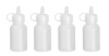 Adagolószósz-kiöntő mini, 30 ml űrtartalom - 4 db-os készlet | HENDI 557891