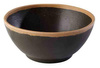Tál CROCKER, melamin, fekete - barna, 16x7 cm, 700 ml | APS 84572