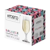 Pezsgőspoharak Balance, 190 ml - 6 darabos készlet | KROSNO FKMA230018005010