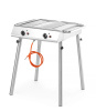 Gázgrill Xantos 9,5kW, 770x710x(M)870mm | HENDI 148624