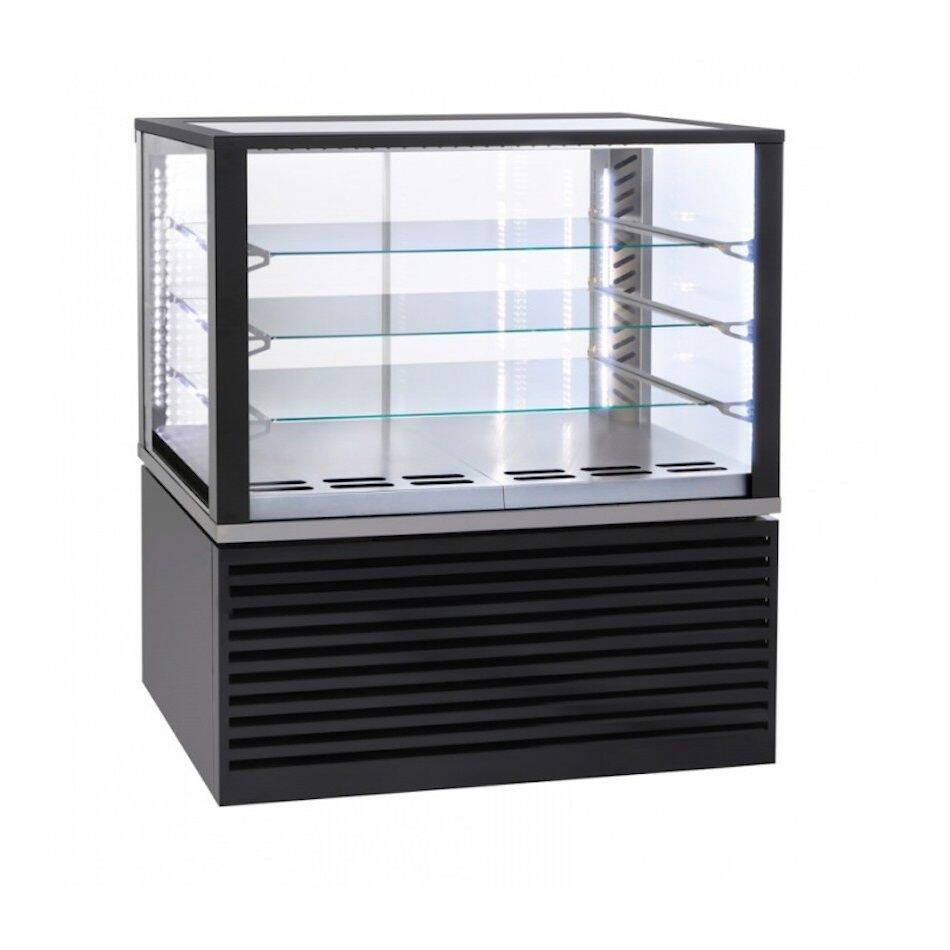 Bemutató hűtővitrin 500 l, dinamikus hűtés, LED világítás, 0,43 kW, 230 V | ROLLER GRILL FSC 1200