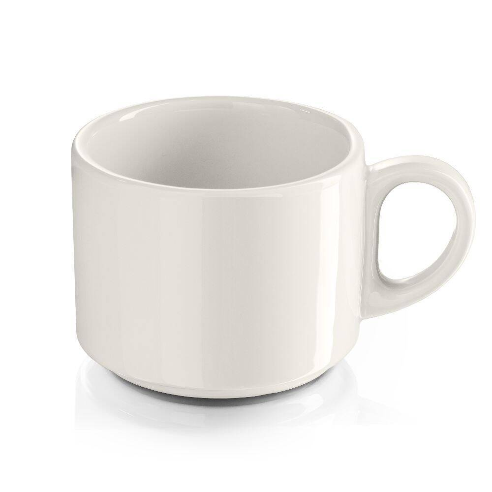 Csésze rakásolható porcelán Modermo Prima 200 ml | MODERMO MP005