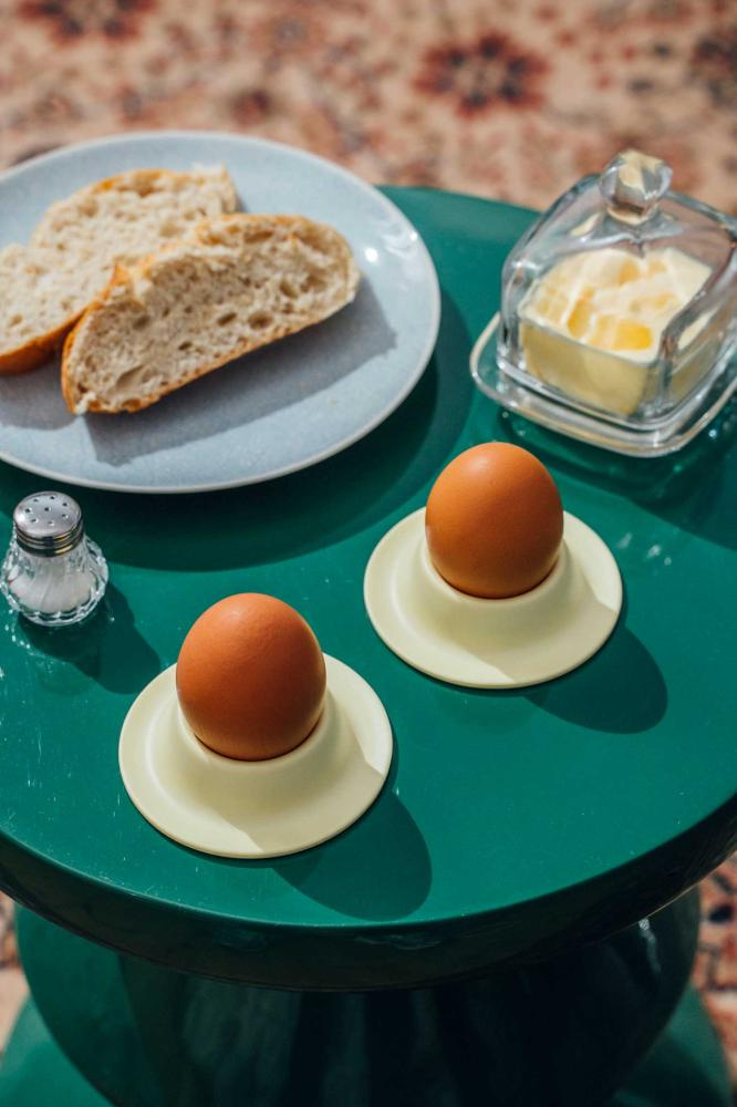 Tojástartó EGGY, melaminból, 4 darabos készlet | APS 85297