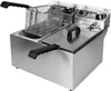 Elektromos olajsütő 2 medencés 2x5 l | YATO YG-04621