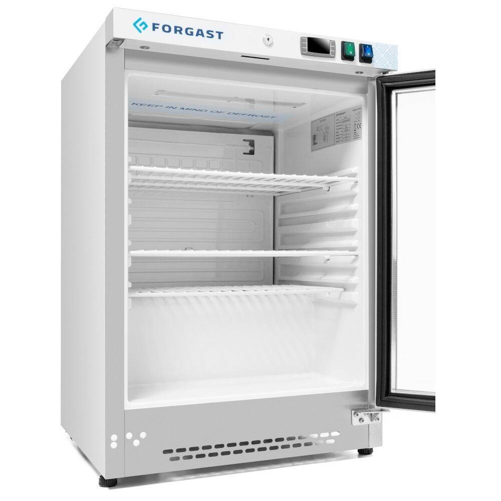Hűtött aláépíthető üvegajtós szekrény 140 l | FORGAST FG07212