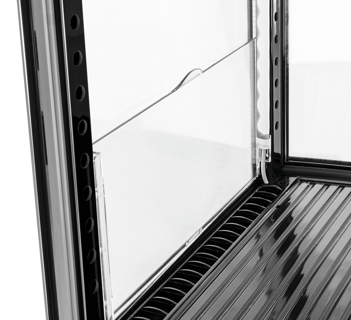 Hűtővitrin Mini 98L2T fekete | BARTSCHER 700698
