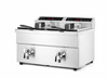 Indukciós fritőz 2 medencés Kitchen Line, 2x8 l, 2x3.5 kW, 230 V | HENDI 215029