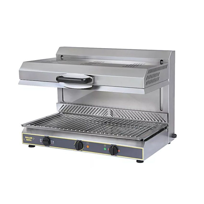 Elektromos szalamandra 3 zónás, rács 74x37,5 cm, 4,5 kW, 230 V | ROLLER GRILL SEM 800 PDS