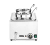 Melegen tartó Hendi Ranger leeresztőcsappal, 8 l, 1000 W, 60,4x33,2x31,5 cm, 2x4 l tartály, 3xGN 1/3 | HENDI 201473