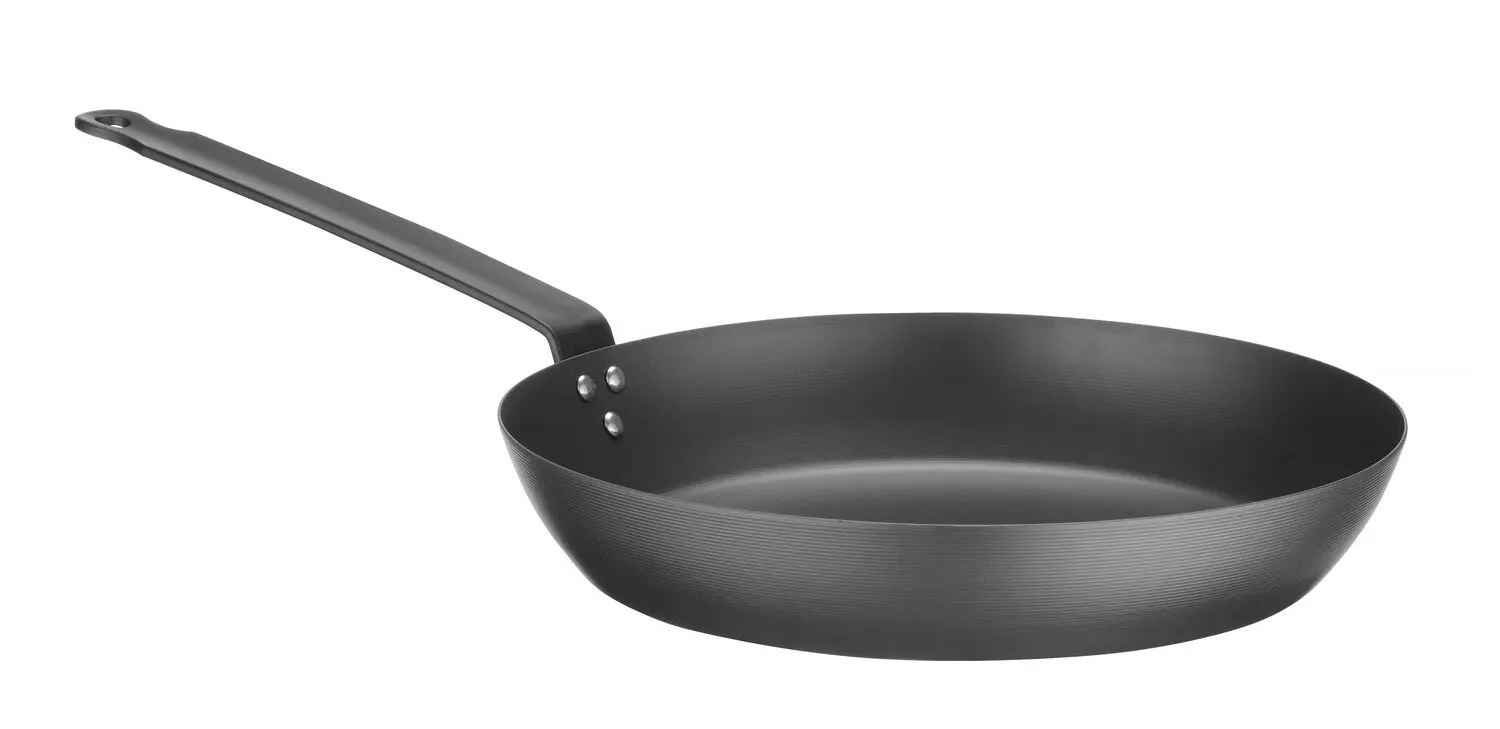 Szénacél serpenyő, átm. 26 cm | HENDI 628027