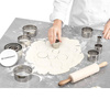 Kerek kiszúróforma készlet - 12 darabos készlet | FORGAST FG11235