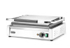 Kontakt panini grill XL, bordázott sütőlapok, 2,7 kW | HENDI 263624