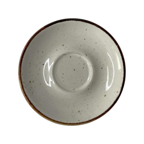 Csészealj Trio Csészéhez Rusztikus Krém 15 cm | KERA CERAMIKA 2.22/R.K