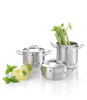 Rozsdamentes acél alacsony fazék Kitchen Line, űrtartalom 11,9 l, közepes 32 cm, magasság 15 cm | HENDI 837689
