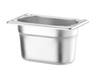 GN 1/9 edény, 10 cm mély, rozsdamentes acélból, KITCHEN LINE | HENDI 806739