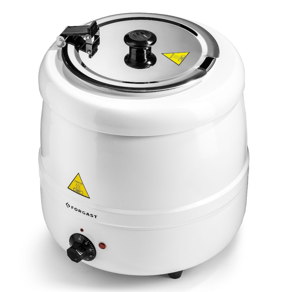 Elektromos levesfőző üst 10 l, fehér | FORGAST FG03012