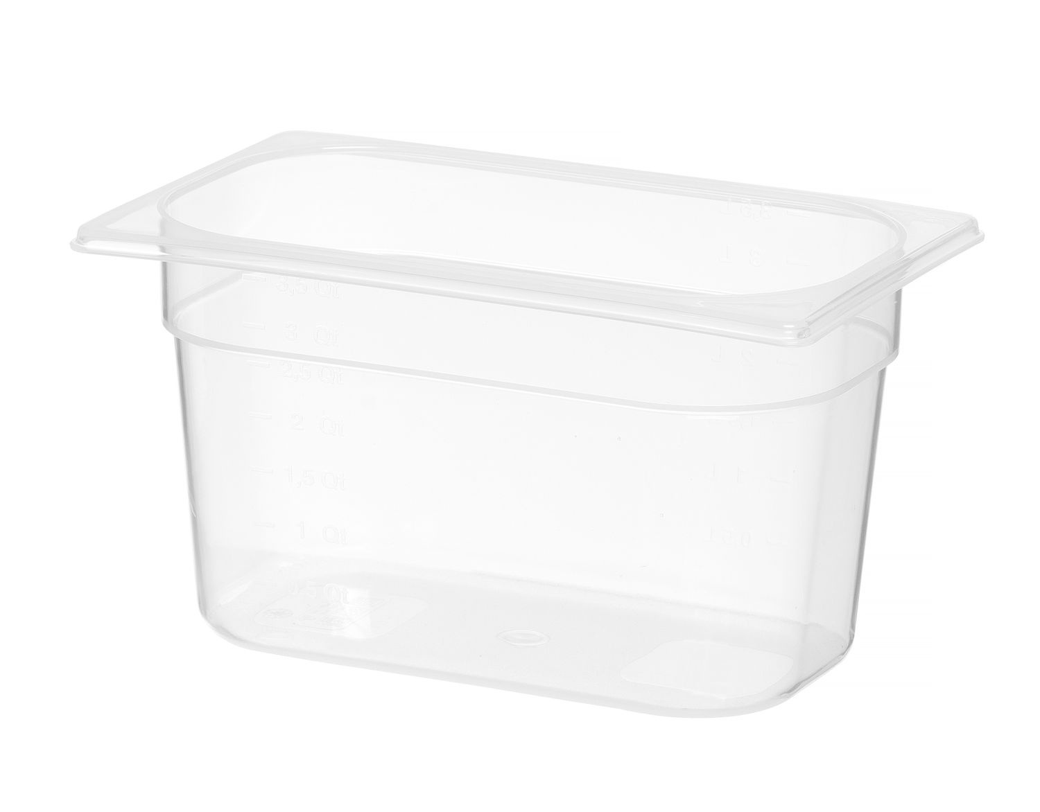 GN 1/4 edény, 15 cm mély, Profi Line, polipropilénből | HENDI 880319
