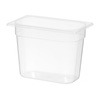 GN 1/4 tárolóedény 20 cm mély Profi Line polipropilénből | HENDI 880302