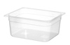 GN 1/2 tárolóedény, 15 cm mély, polipropilénből, Profi Line | HENDI 880111