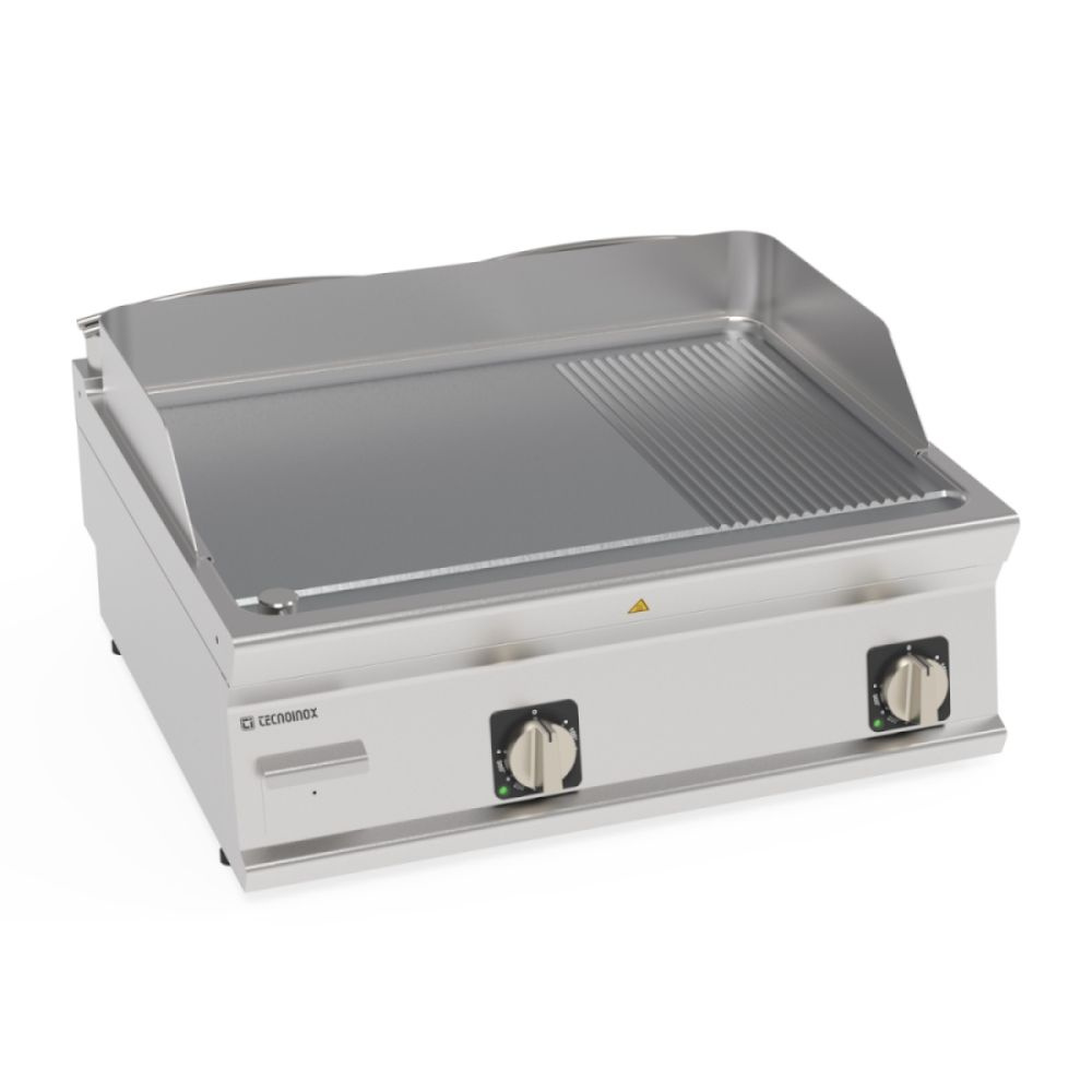 Grill lap sima-bordázott 400V Tecno74 | TECNOINOX 716228